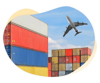 Hàng hóa được bảo vệ trước các rủi ro trong quá trình vận chuyển đường hàng không bởi bảo hiểm hàng hóa vận chuyển.